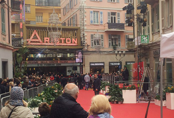 FESTIVAL DI SANREMO: LA PISTA CICLABILE È L’ATTRAZIONE TOP PER CANTANTI E OSPITI